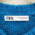 ザラ ZARA パールボタンニットカーディガン レディース M