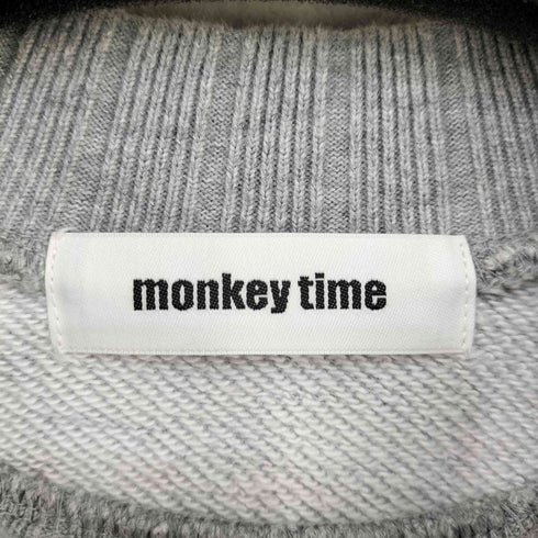 モンキータイム MONKEY TIME URAKE WIDE RIB MOCK メンズ JPN:M