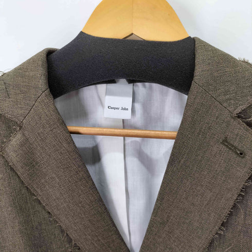 キャスパージョン CASPER JOHN 23AW Layered tailored jacket レイヤードテーラードジャケット メンズ import:S