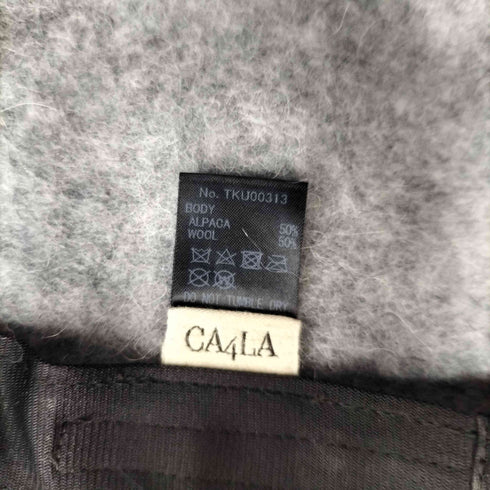 カシラ CA4LA 23AW BLAN HAT S アルパカ混 ウールバケットハット レディース