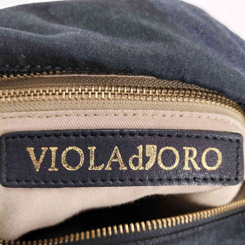 VIOLAD'ORO ラフィアバッグ casual レディース