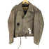 HUDSON LEATHER サイドレースアップカウレザーダブルライダース メンズ 56