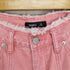 カットオフダメージデザインフレアデニムパンツ レディース JPN:M