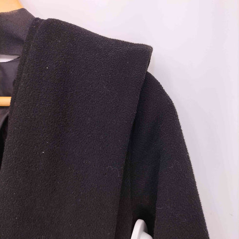 コムサイズム COMME CA ISM ショールカラ―ガウンコート レディース