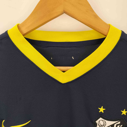ナイキ NIKE 刺繍 プリント Vネック 半袖ゲームシャツ メンズ