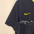 ナイキ NIKE 刺繍 プリント Vネック 半袖ゲームシャツ メンズ