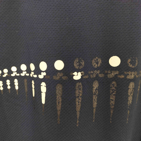 ナイキ NIKE 刺繍 プリント Vネック 半袖ゲームシャツ メンズ