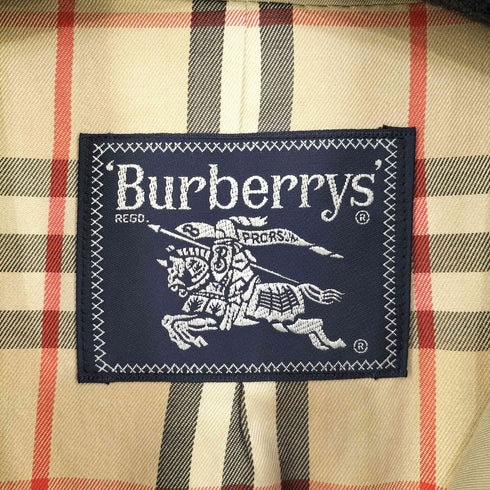 バーバリーズ BURBERRYS 裏ノバチェック ステンカラーコート メンズ JPN:M