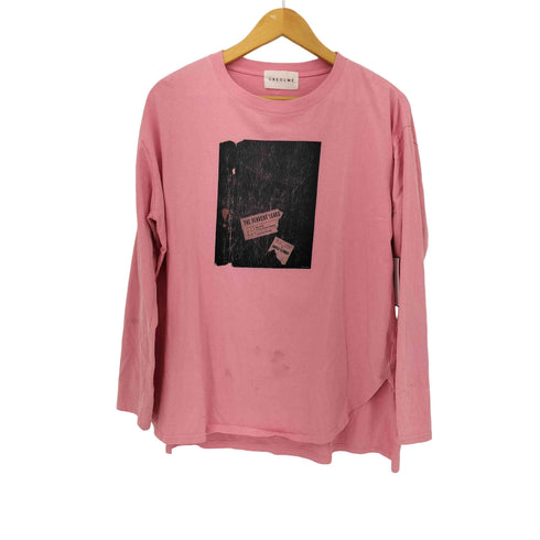クレオルム CREOLME Paul RandグラフィックロングTシャツ レディース FREE