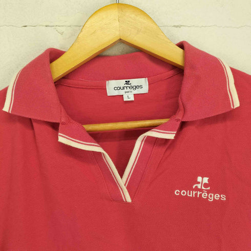 クレージュ courreges スキッパーポロシャツ レディース JPN:L