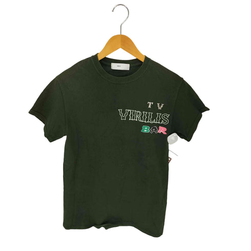 トーガビリリース TOGA VIRILIS TV BAR print T-shirt メンズ JPN:44