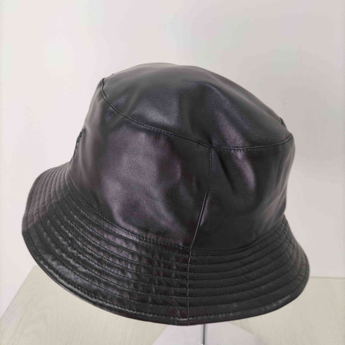 カンゴール KANGOL SMU Faux L RV Short Bucket フェイクレザー リバーシブルバケットハット メンズ XL