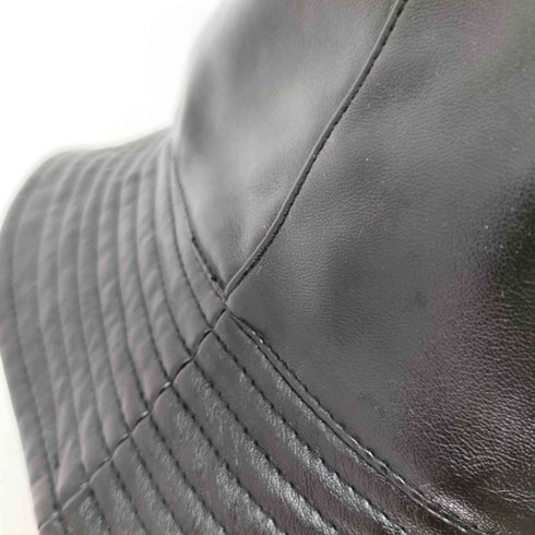 カンゴール KANGOL SMU Faux L RV Short Bucket フェイクレザー リバーシブルバケットハット メンズ XL
