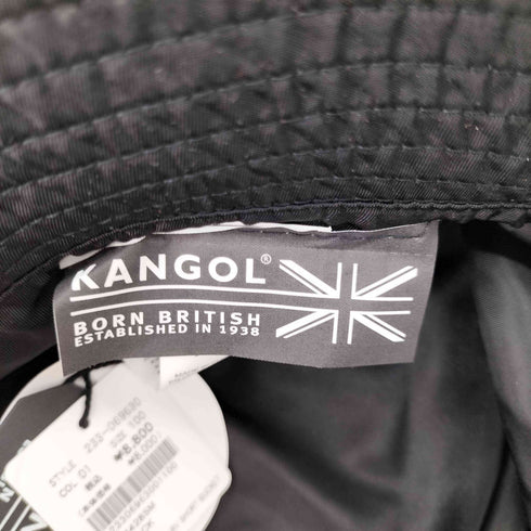 カンゴール KANGOL SMU Faux L RV Short Bucket フェイクレザー リバーシブルバケットハット メンズ XL