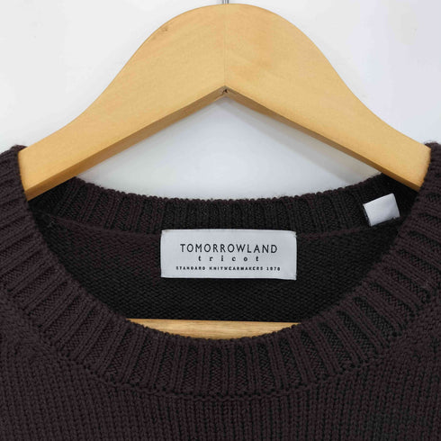 トゥモローランドトリコ TOMORROWLAND tricot ウールクルーネックニット メンズ JPN:S