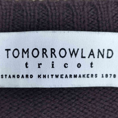 トゥモローランドトリコ TOMORROWLAND tricot ウールクルーネックニット メンズ JPN:S