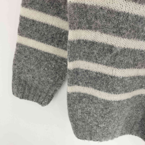 ノーザンクロフター Northern CROFTER スコットランド製 ボーダーシャギーニット メンズ 38