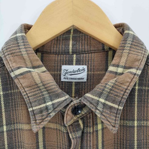 テンダーロイン TENDERLOIN t-heavy flannel shirt メンズ JPN:S