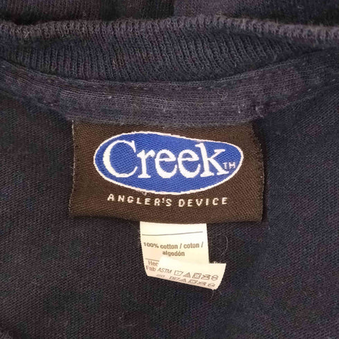クリークアングラーズデバイス creek anglers device プリントクルーネックTシャツ メンズ 2XL