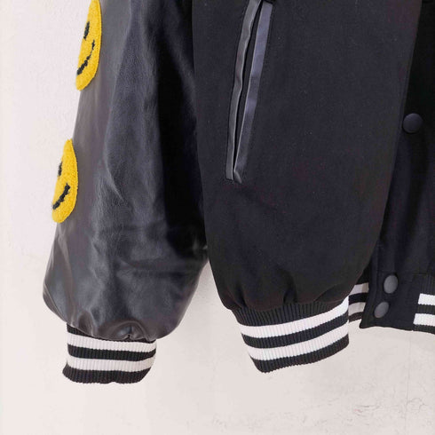 BASTRAP COLLECTIONS ニコちゃん スタジャン メンズ import:XL