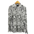 ザラ ZARA funky pattern shirt regular fit メンズ import:L