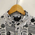 ザラ ZARA funky pattern shirt regular fit メンズ import:L