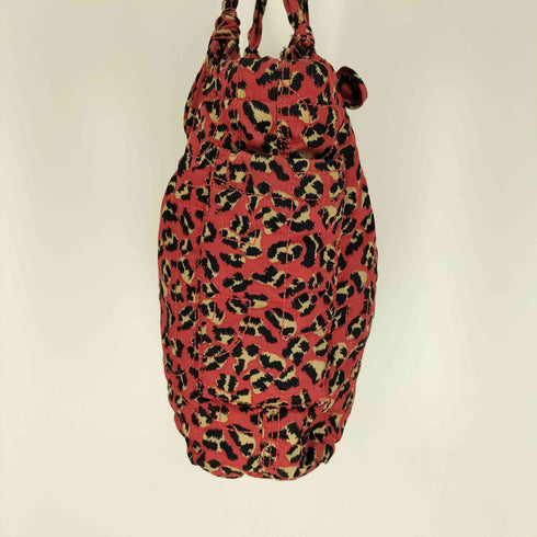マークバイマークジェイコブス Marc by Marc Jacobs レオパード アルファベット キルティング トート バッグ レディース