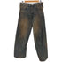 ネヴァーフォーゲット NVRFRGT 3D TWISTED WIDE LEG JEANS メンズ JPN:3