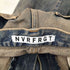 ネヴァーフォーゲット NVRFRGT 3D TWISTED WIDE LEG JEANS メンズ JPN:3