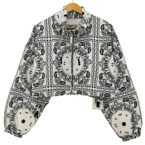 ベルシュカ BERSHKA ペイズリー柄 ショート丈ブルゾン レディース import:S