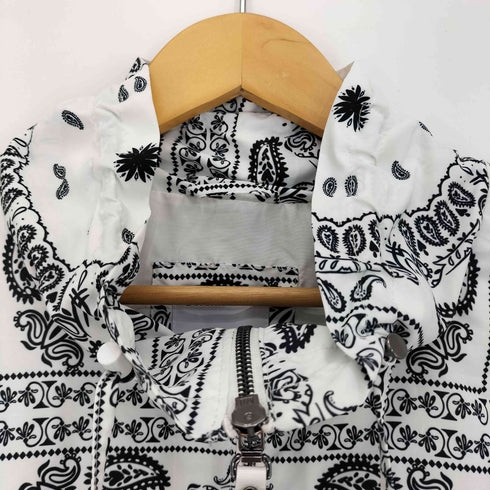 ベルシュカ BERSHKA ペイズリー柄 ショート丈ブルゾン レディース import:S