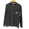 ハーレーダビッドソン HARLEY-DAVIDSON フロントポケットプリントデザイン L/S Tシャツ ©2010 メンズ