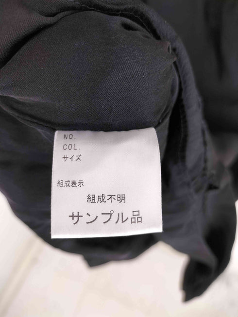 ヘルムートラング HELMUT LANG レザー切替 パイピング タイトワンピース チュニック レディース