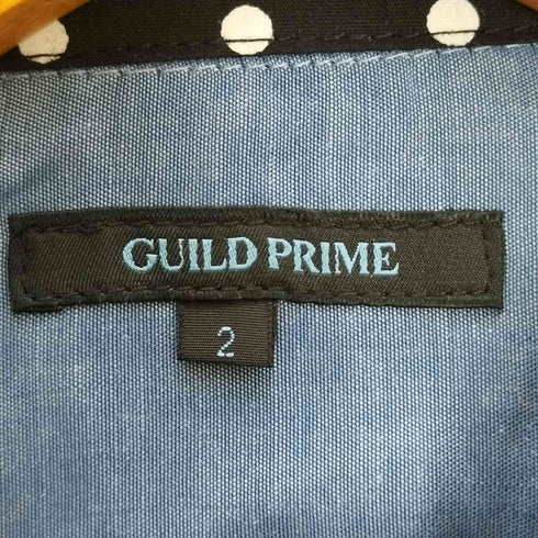 ギルドプライム GUILD PRIME スター柄 ボタンダウンシャツ メンズ 2