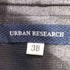 アーバンリサーチ URBAN RESEARCH ダブルクロスフーディージャケット メンズ 38