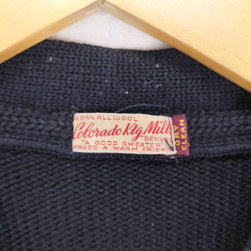 COLORADO KNITTING MILLS 40s-50s ウールカーディガン メンズ
