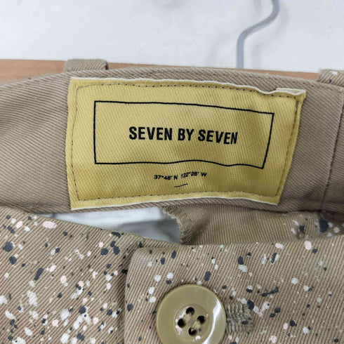 セブンバイセブン SEVEN BY SEVEN WIDE TROUSERS Over paint メンズ JPN:S