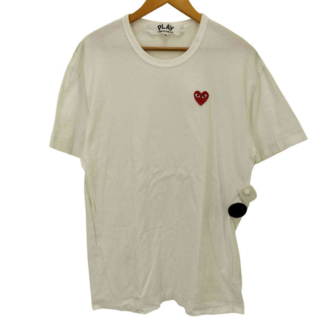 プレイコムデギャルソン PLAY COMME des GARCONS AD2022 レッドハートワンポイントS/S TEE メンズ XXL