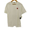 プレイコムデギャルソン PLAY COMME des GARCONS AD2022 レッドハートワンポイントS/S TEE メンズ XXL