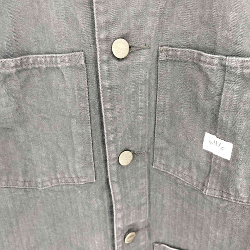 KNICKERBOCKER ブラックデニム カバーオール メンズ import:XS