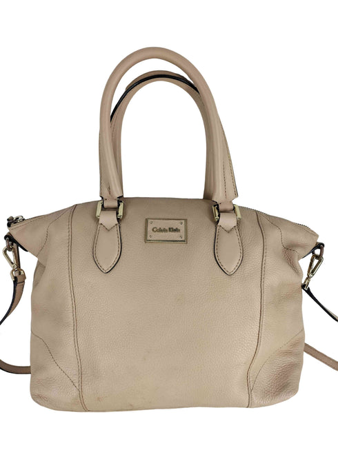 カルバンクライン CALVIN KLEIN 2WAY レザーショルダーバッグ レディース