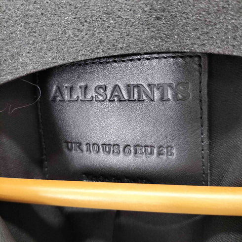 オールセインツ ALLSAINTS GIDLEY BIKER ラムレザーダブルライダースジャケット レディース 165/88A