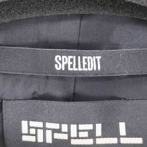 SPELLEDIT ウールナイロンテーラードジャケット レディース