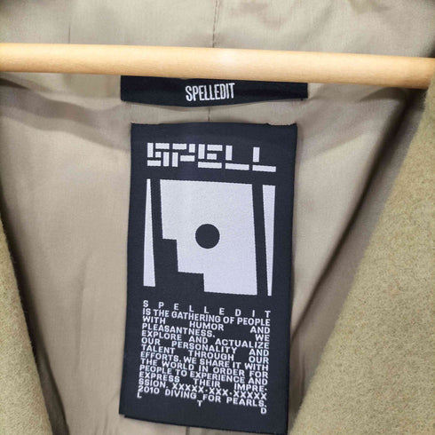 SPELLEDIT ウールナイロン3Bテーラードジャケット レディース