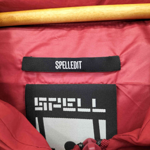 SPELLEDIT オーバーサイズスナップダウンジャケット レディース