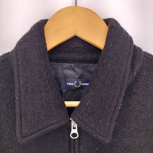 フレッドペリー FRED PERRY CABAN JACKET ウール ブルゾン メンズ import:M