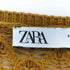 ザラ ZARA クロシェ ニット カーディガン レディース FREE