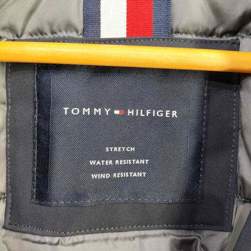 トミーヒルフィガー TOMMY HILFIGER WATER WIND RESISTANT フード付き 止水ジップ中綿ジャケット メンズ import:L