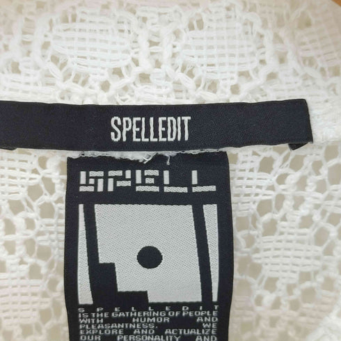 SPELLEDIT レースシャツジャケット レディース