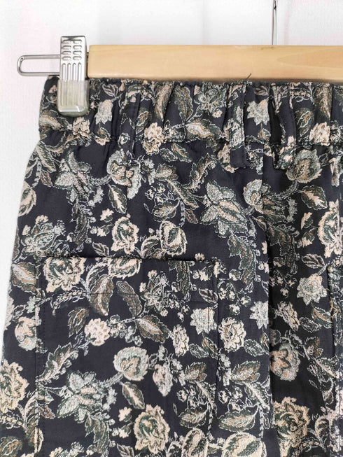 ジーナシス JEANASIS 花柄ジャガードフレアパンツ レディース JPN:S